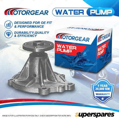 Motorgear Water Pump for Nissan Stanza Vanette C22 1.6L 2.0L 1978-1993