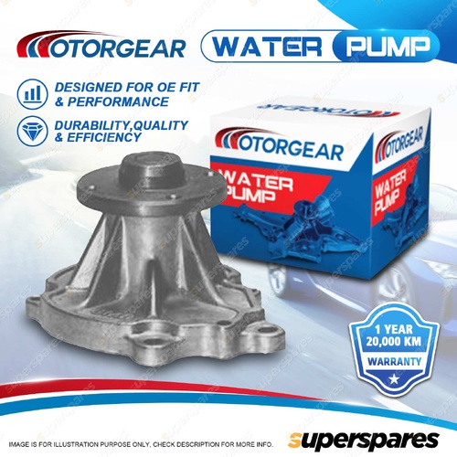 Motorgear Water Pump for Nissan 240C 240K 240Z 260C 260Z 280C 280ZX L 24 26 28