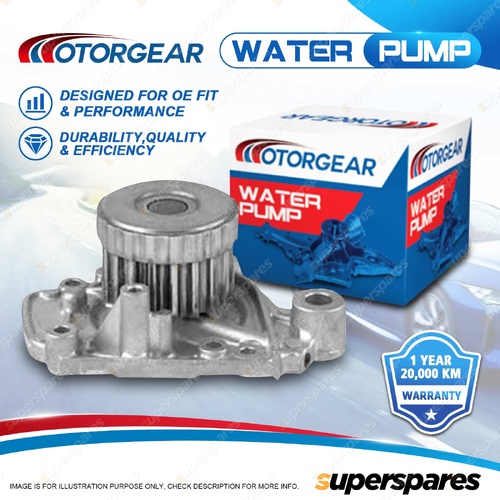 Motorgear Water Pump for Honda Civic EJ ES EU 1.7L VTEC OHC D17A D17Z 00-18