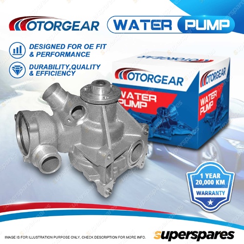 Motorgear Water Pump for Mercedes Benz 300Sel W126 3.0L 1986-1991