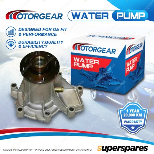 Motorgear Water Pump for Mercedes Benz C250TD C300D E300D E300TD W210