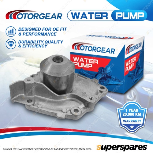 Motorgear Water Pump for Suzuki Grand Vitara JB 1.9L SOHC Turbo Diese F9Q 05-08