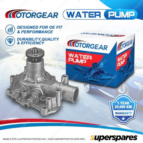 Motorgear Water Pump for Ford Fairlane ZA ZB ZC XW ZC Falcon XR XT XW LTD Landau