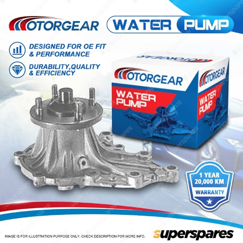 Motorgear Water Pump for Toyota Cressida MX73 Crown MS125 Supra MA70