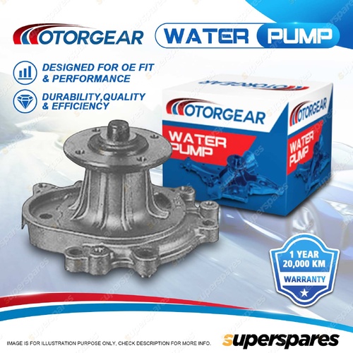 Motorgear Water Pump for Toyota ToyoAce LY30 2.2L Diesel 1982-1983