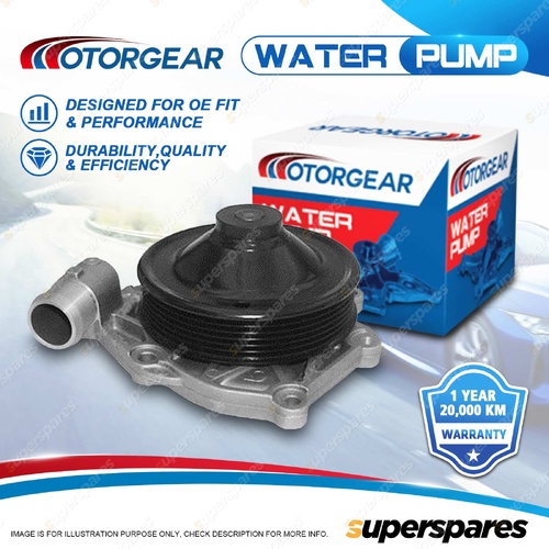 Motorgear Water Pump for Porsche 911 Carrear Turbo 993 996 997 1998-2005