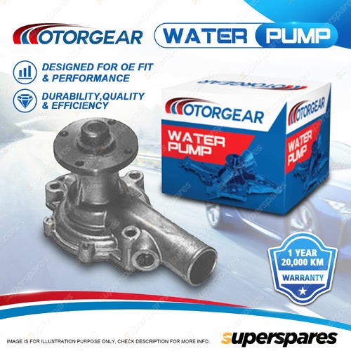 Motorgear Water Pump for Nissan 520 620 Homer T20 Urvan E23 1965-1984