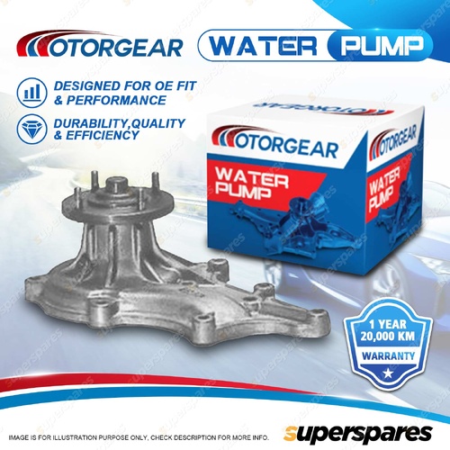 Motorgear Water Pump for Toyota Corona RT133 RT142 Hilux RN85 RN90 RN105 RN110