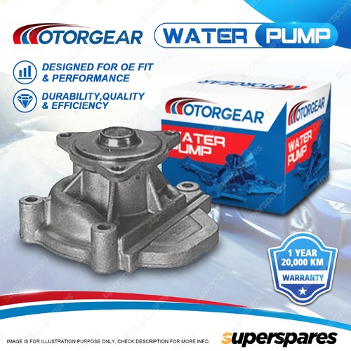 1 pc Motorgear Water Pump for Honda Civic SL WC 1.3L EN 1980-1984