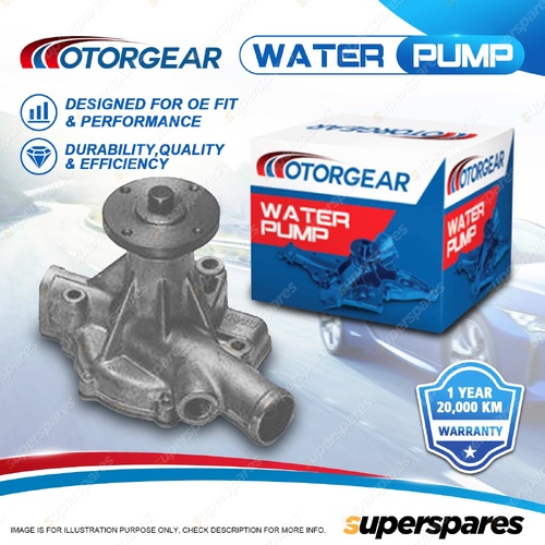 Motorgear Water Pump for Nissan Caball C230 C340 Homer PF20 Urvan E20 2.0L