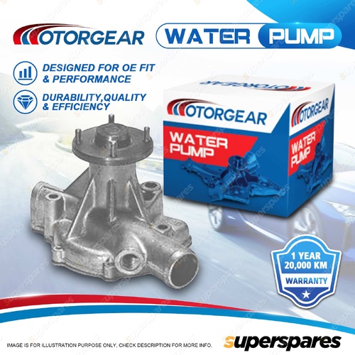 1 pc Motorgear Water Pump for Nissan Urvan E23 2.0L H20 1981-1982