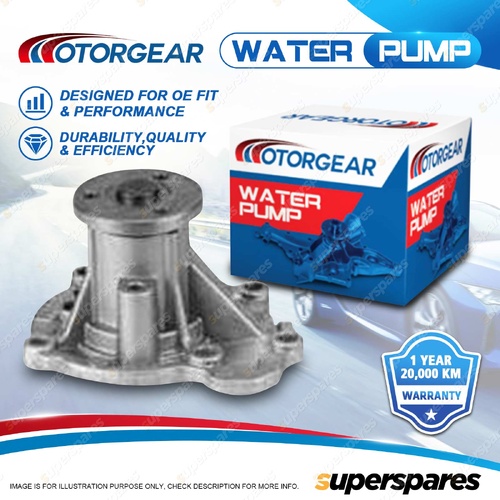 Motorgear Water Pump for Nissan Cube Z11 Micra K12 1.4L DOHC 2002-2018