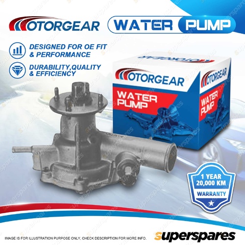 Motorgear Water Pump for Toyota Corolla KE70 Hicam 1.3L 4KC 1983-1985