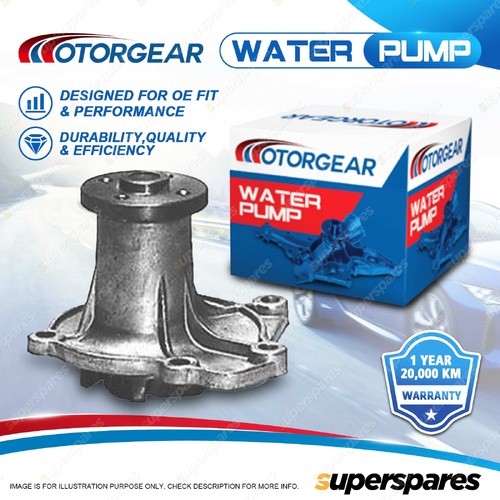 Motorgear Water Pump for Mazda 1300 Bongo F1000 E1300 E1400 1.0L 1.3L 1.4L