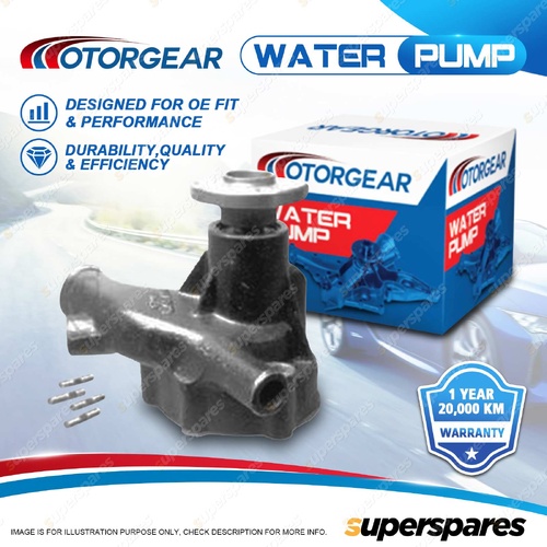 Motorgear Water Pump for Nissan Patrol MQ 3.3L Diesel SD33 1980-1988