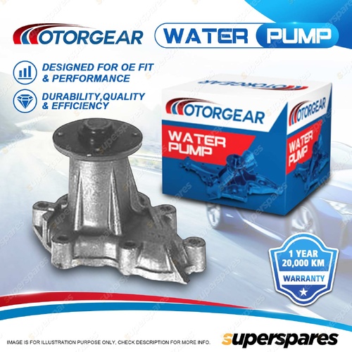 Motorgear Water Pump for Nissan 300C 300ZX Z31 V6 VG30E 1983-1992