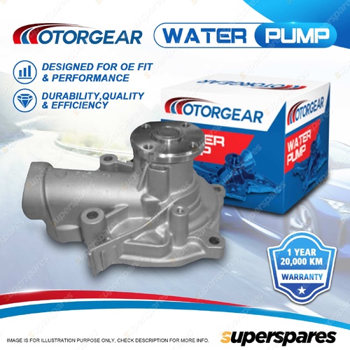 Motorgear Water Pump for Mitsubishi Grandis Lancer Evo 8 9 CH CS Outlander