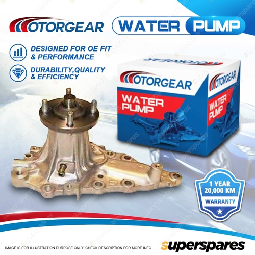 Motorgear Water Pump for Toyota Soarer JZZ80 Supra JZA80 2.5L Twin Turbo 92-18
