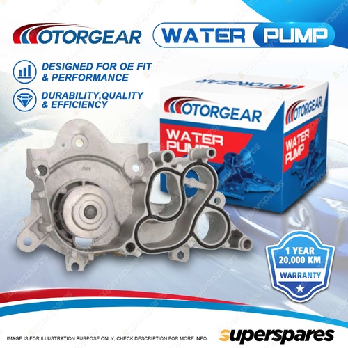 Motorgear Water Pump for Audi A3 A4 Q2 1.0 1.4 TFSI CHZD CZEA CVNA 2014-2021