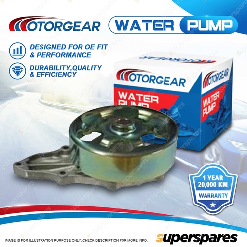 Motorgear Water Pump for Suzuki Swift AZ ZC83S 1.2L K12C 16V 66kW 04/2017-On