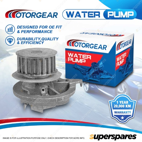 Motorgear Water Pump for Holden Calibra Ye Inc Turbo 2.0L SOHC 1992-2018