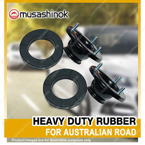 Pair Front Top Strut Mounts for Mitsubishi Pajero Sport 15-On Brand New