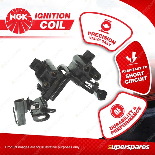 NGK Ignition Coil for Hyundai Getz TB 1.3L 4 Cyl SOHC MPFI 12V G4EA 60kW 03-05