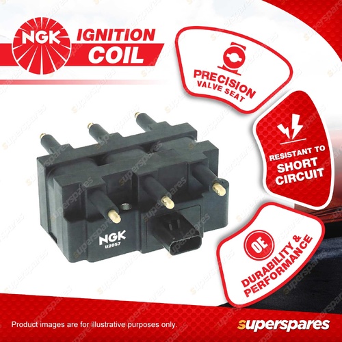NGK Ignition Coil for Jeep Wrangler JK 3.8L V6 OHV MPFI 12V EGT 146kW 2007-2012