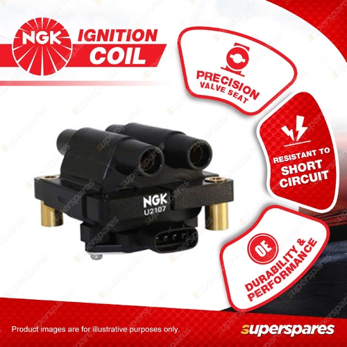NGK Ignition Coil for Subaru Forester SF5 2.0L EJ20J EJ202 4Cyl 16V 1997-2002