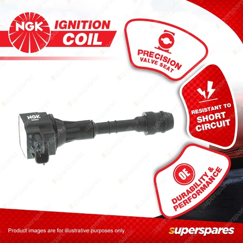 NGK Ignition Coil for Nissan Patrol GUIII GUIV GUVI GUVII 4.8L 6Cyl DOHC 24V