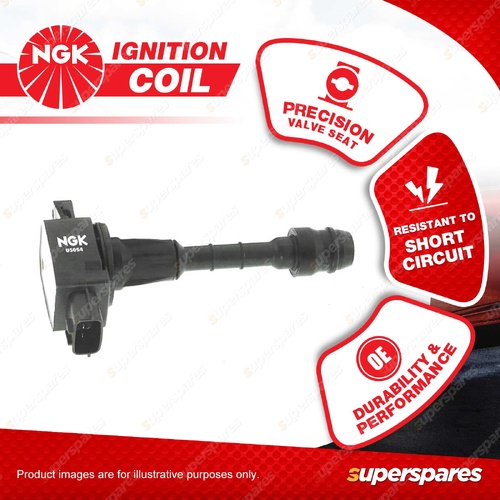 NGK Ignition Coil for Nissan Micra K12 1.4L 4Cyl DOHC MPFI 16V CRUDE 72kW 07-10