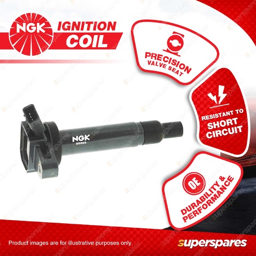NGK Ignition Coil for Toyota Landcruiser UZJ100R 4.7L V8 DOHC MPFI 32V 2UZFE