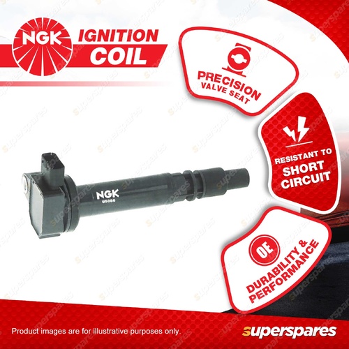 NGK Ignition Coil for Toyota Landcruiser Prado RZJ120R 2.7L 4Cyl DOHC MPFI 03-04