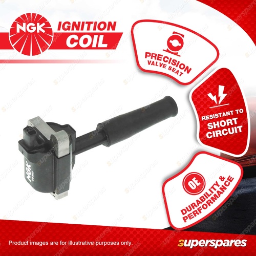 NGK Ignition Coil for Jaguar XJ8 XK8 3.2L 4.0L V8 DOHC 32V 1996-2003 2 Pin