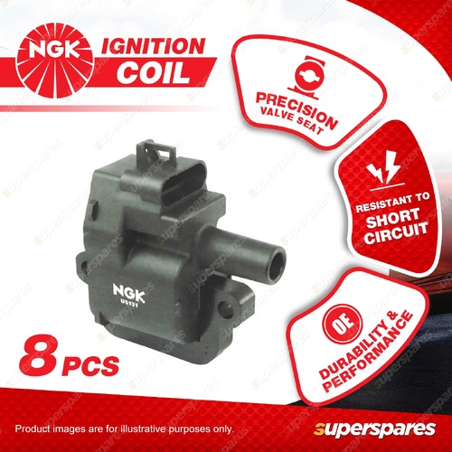 8 x NGK Ignition Coils for HSV Avalanche Clubsport VY VX Coupe V2 V3 VZ V8 99-06