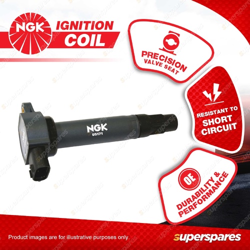 NGK Ignition Coil for Peugeot 4008 2.0L 4B11 I4 16V DOHC VVT SUV 2012-2017