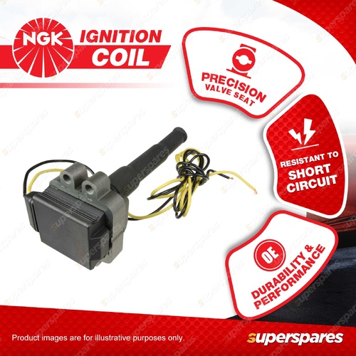 NGK Ignition Coil for Audi S2 B4 2.2L ABY 5Cyl TMPFI DOHC 20V 169kW 1994-1996