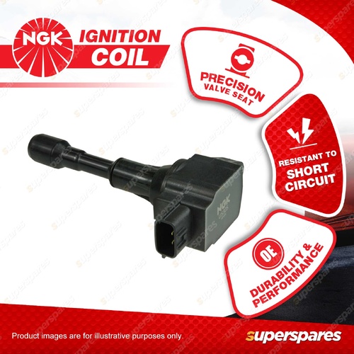 NGK Ignition Coil for Nissan GT-R R35 3.8L VR38DETT V6 V-DOHC 24V 2007-2016