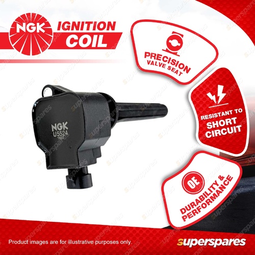 NGK Ignition Coil for Haval H6 2.0L GW4C20 I4 16v DOHC VVT I/C MPFI 10/2015-On