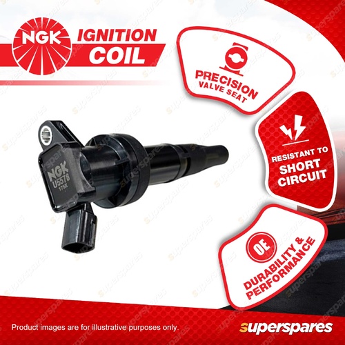 NGK Ignition Coil for Hyundai Accent RB i20 GB 1.4L G4LC I4 16v DOHC 74kW 15-19