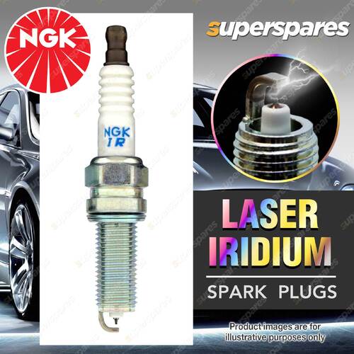 NGK Double Fine Electrode Iridium Spark Plug DILKAR7Q8 - Standard Ignition