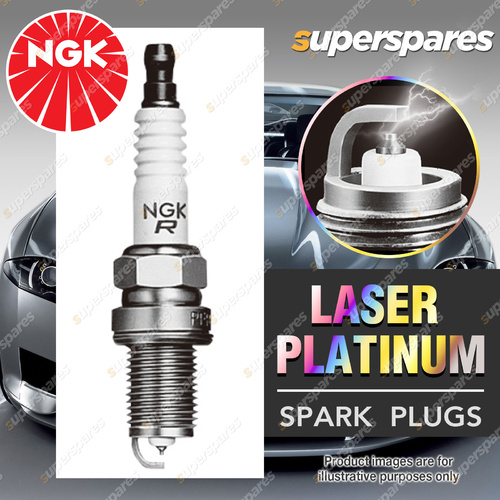 NGK Laser Platinum Spark Plug PFR6H-10 for Saab 9-3 2.0 Turbo 2.3 Turbo 98-03
