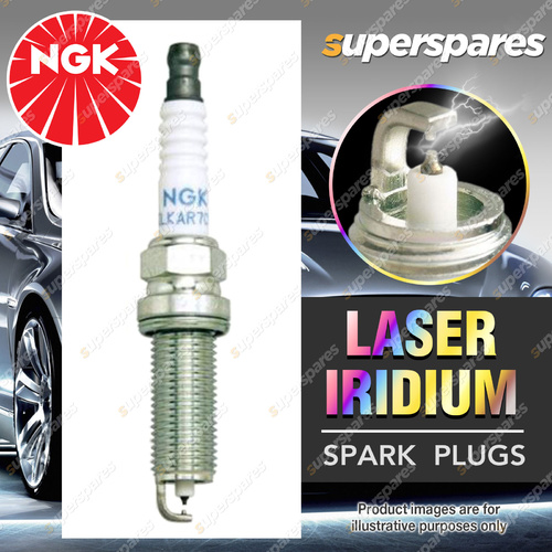 NGK Double Electrode Laser Iridium Spark Plug for Nissan Pathfinder Juke Pulsar