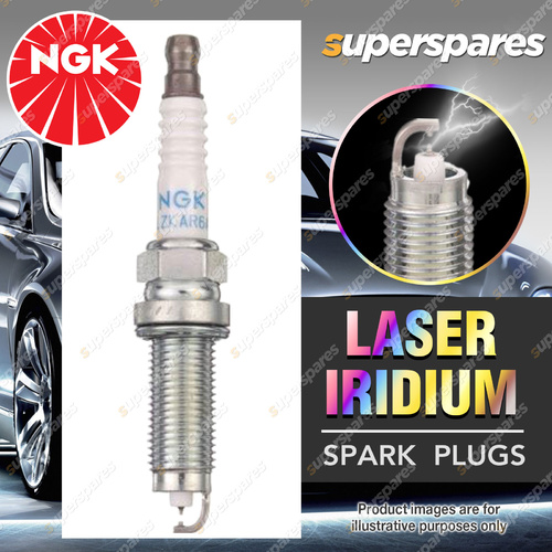 NGK Double Electrode Laser Iridium Spark Plug for Nissan Juke 1.6 2010-ON