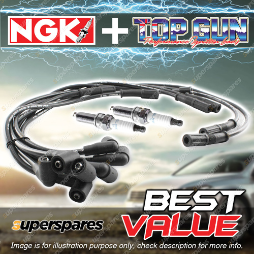 NGK Ignition Spark Plug Leads Wires Kit for Mazda RX-8 FE 1.3L 13BMSP Leading