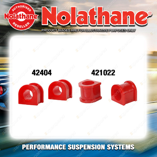 Nolathane Sway Bar Mount Bush Kit for Ford Falcon EA EB ED 6/8CYL 11/1987-8/1994