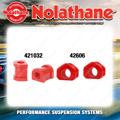 Nolathane Sway Bar Mount Bush Kit for Ford Falcon LTD BA BF 2002-2008