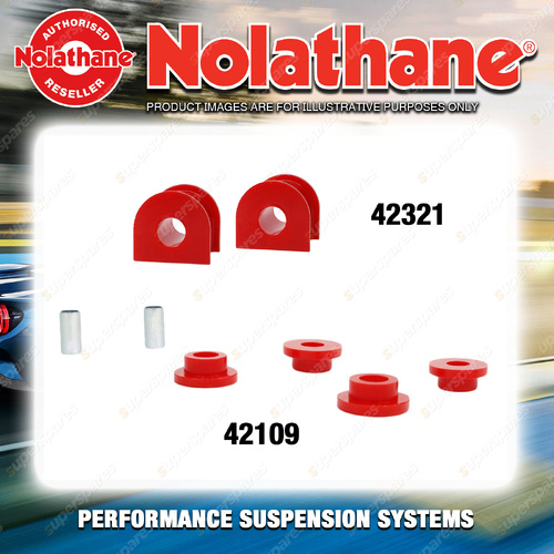 Nolathane Sway Bar Bush Kit for Toyota Supra MA61 6CYL 8/1981-7/1985
