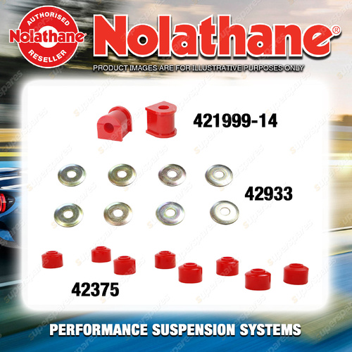 Nolathane Sway Bar Bush Kit for Chevrolet Corvette C2 C3 8CYL 1963-1982