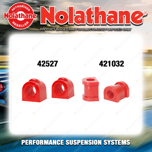 Nolathane Sway Bar Mount Bush Kit for Ford Falcon FG FGX 6/8CYL 9/2008-On